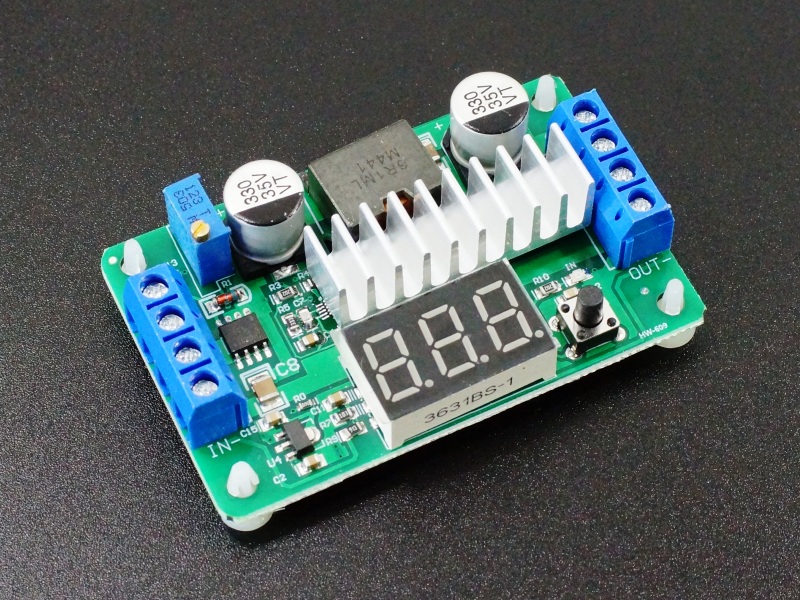 LTC1871  Boost Module  3.5-35V 100W With Dual Display Voltmeter HIGH QUALITY M22 