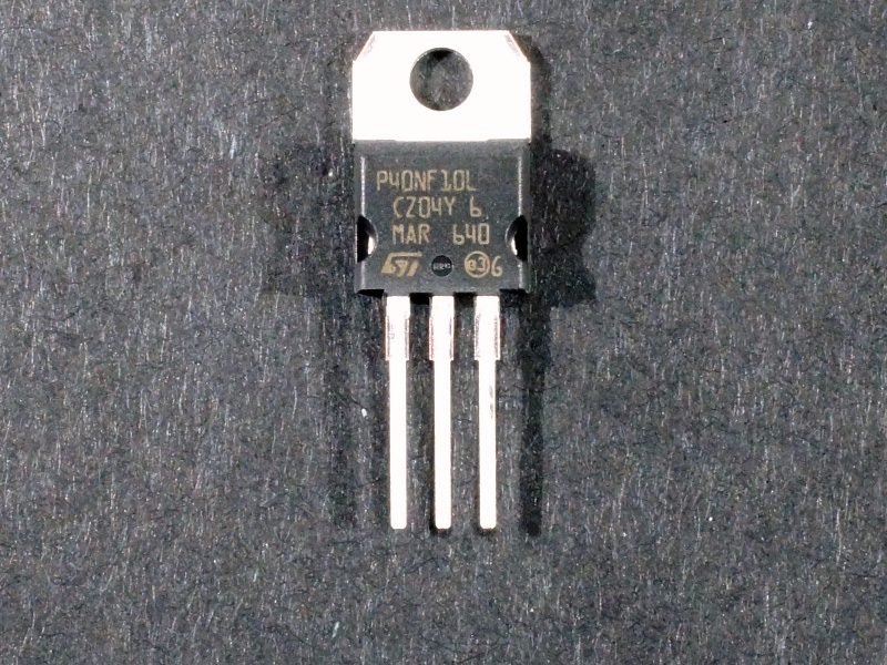 International Rectifier IRL530N MOSFET N-Channel Transistor 10.54 mm L x 8.77 mm H x 4.69 mm W Pack of 5 100V To-220A 