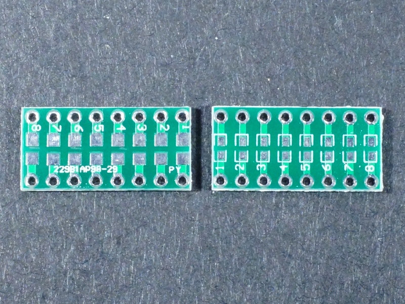 20 un SMD/SMT Componentes 0805 0603 0402 a DIP adaptador convertidor de placa de circuito impreso F41A