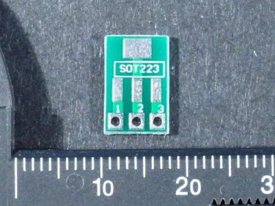 PCB-4 SMD SOT89 SOT223 to DIP Adapter Top