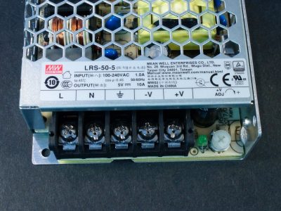 Power Supply LRS-50-5 Connections