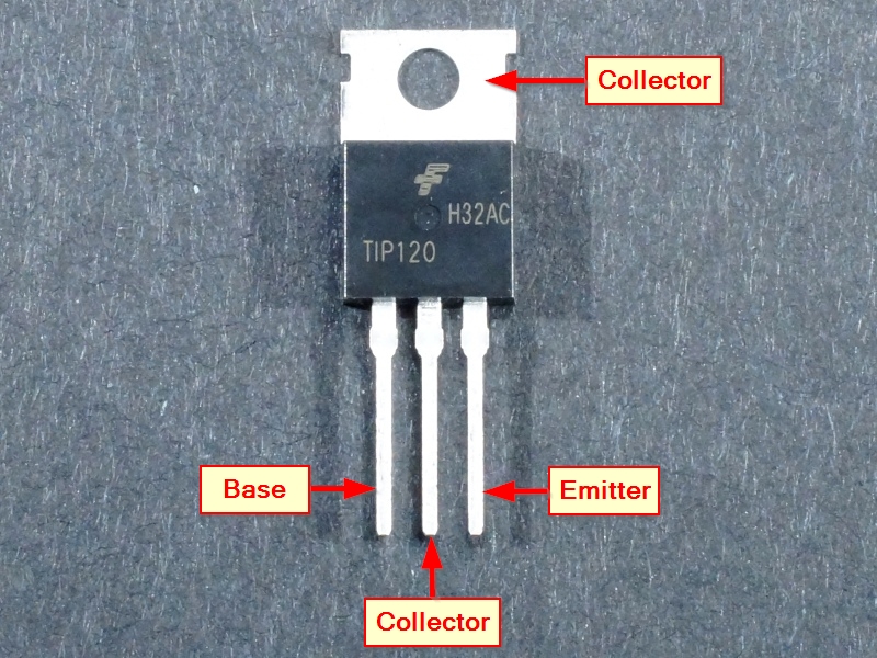 npn darlington transistor switch configuration
