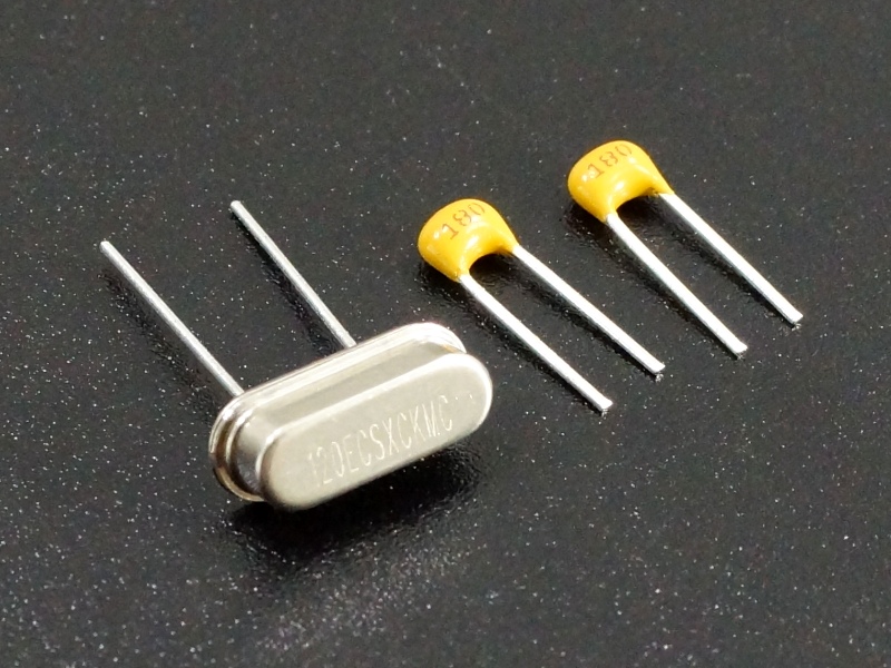 Crystal 12Mhz with 18pF Caps