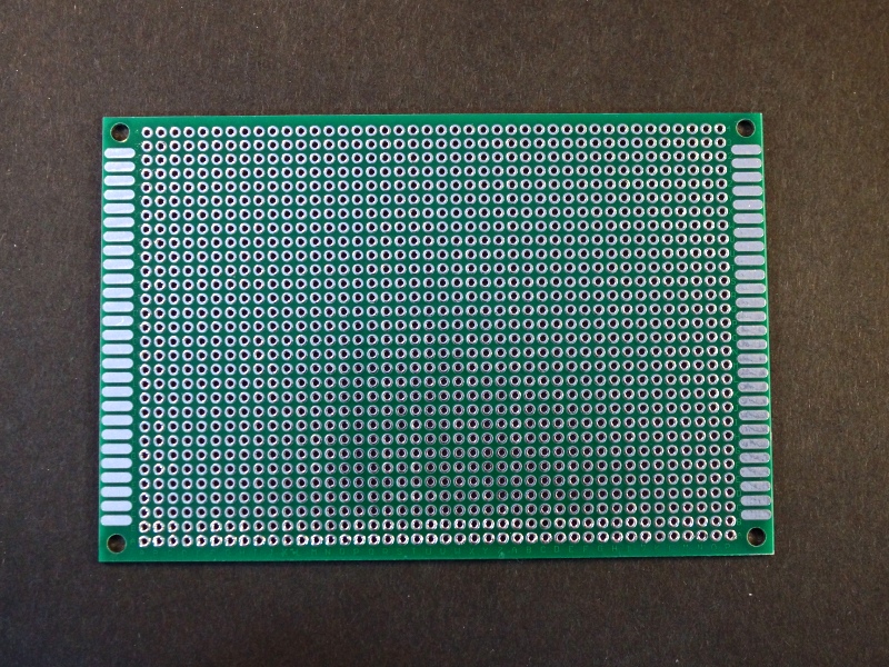 8x12cm  Protoboard Circuit Tinned Universal Single-Side Prototype PCB Board GN 