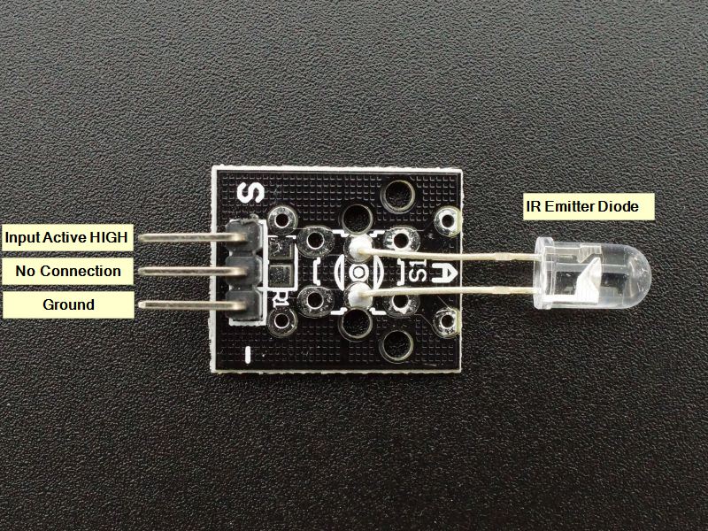 IR Emitter Module Connections