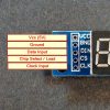 MAX7219 8-Digit 7-Seg Red Display Module Input Connections