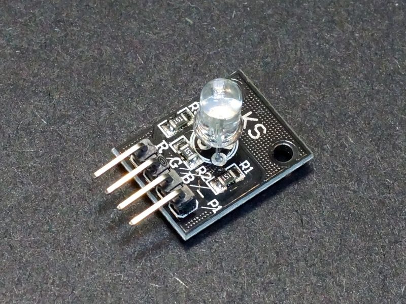 15Pcs Runden 5mm 4 Pin RGB Common Kathode LED light Water Clear Lens 