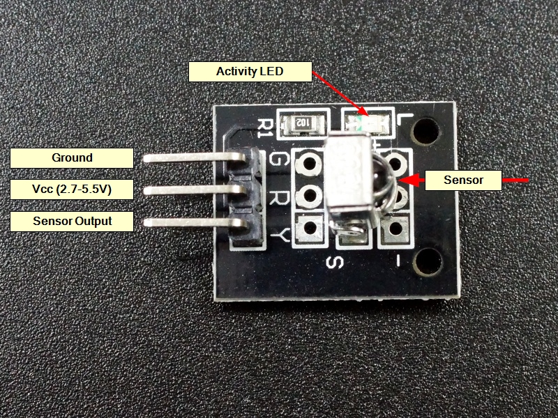 1PCS Digital 38KHz IR Receiver For Arduino Compatible FBER 