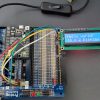 LCD1602 I2C Blue - Operating