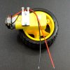 DC Geared Motor and Wheel Set - Basic Assembly
