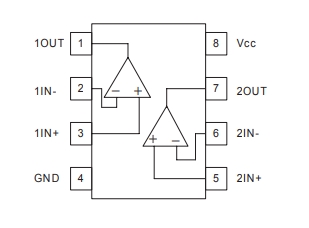 LM393 Pin Connections
