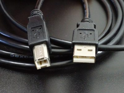 USB to Type B Cable - Connectors