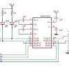 MAX2323 TTL to RS232 Adapter Module Schematic