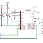 MAX3232 TTL to RS-232 Interface Module - ProtoSupplies