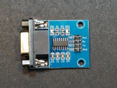 MAX3232 TTL to RS232 Interface Module - Top