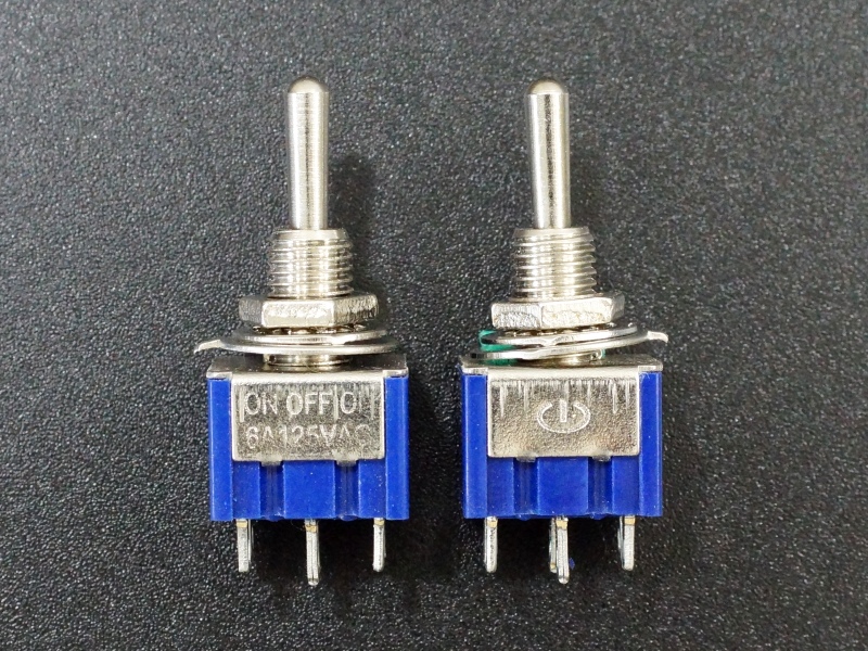On-Off-On Mini Miniature 3 Position Toggle Switch SPDT 5A 