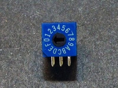 Alcoswitch Hex Rotary Switch - Front
