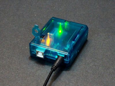 Arduino Uno Blue Case - In Operation