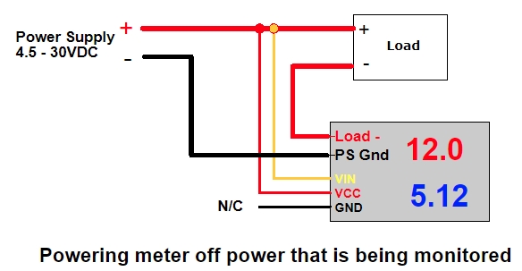 Panel Meter Wiring Same Supply