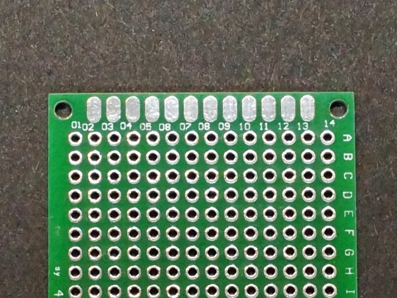 Universal PCB Circuit Board Doppelseiten Prototyping für DIY Löten Elektronische Experimente 4 x 6 cm 10 Stücke