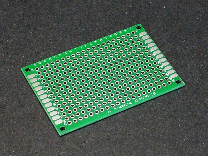 Double Side Protoboard Circuit Tinned Universal DIY Prototype PCB Board 6cmx8cm 