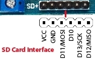 Sensor Shield V5 - SD Connector