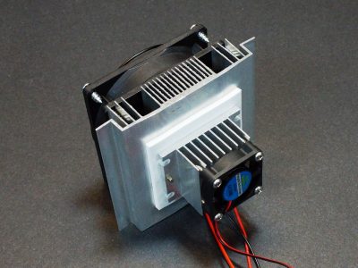 Thermoelectric Peltier TEC1-12706 Kit - Assembled Cold SIde with Fan