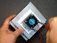 Thermoelectric Peltier TEC1-12706 Kit - Attach Fan To Small Heat Sink