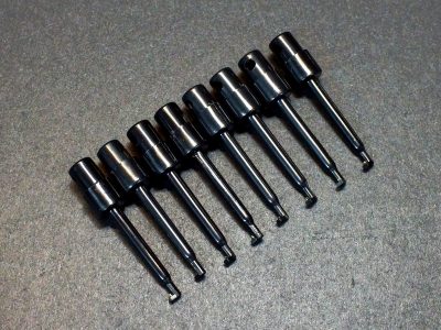 Test Clip Hook Grip Large Black 8-Pack