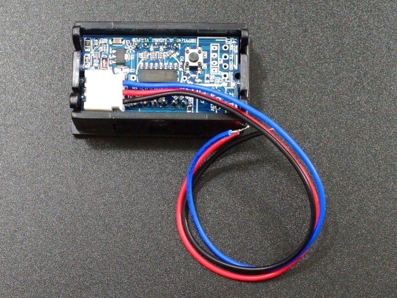 0.56 IN 2 wires LED Digital 3-30V Voltage Panel meter waterproof dustproof A042 