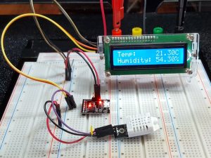 ATtiny85 with Micro USB - In Operation