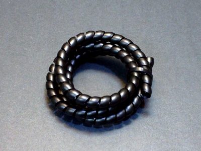 Spiral Cable Wrap Black 10mm x 36 inch