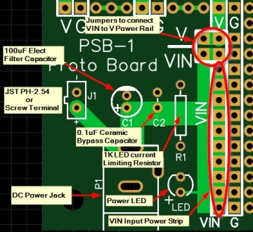 PSB-1 DC Input Layout