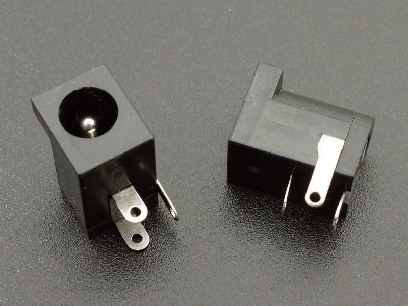 DC Power Jack PC Mount - 2 Pack