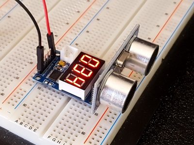 HC-SR04 with Ultrasonic Distance Measurement Control Module