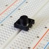 Tactile Pushbutton Round 12mm on Breadboard