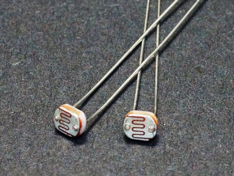 LDR - Light Sensitive Resistor 5mm 2-Pack