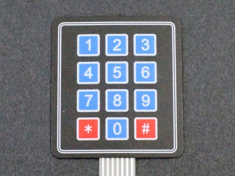 Membrane Keypad 4x4 Matrix Protosupplies 8911