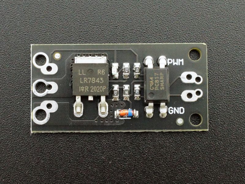 LR7843 MOSFET Control Module - Top