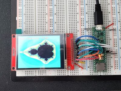 TFT LCD 2.8" 240x320 RGB ILI9341 with Touchscreen - Connected to Teensy 4.1