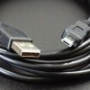 USB 2.0 to Micro-B Cable Black - Connectors