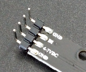 WS2812 RGB 8 LED Stick Module - With Right Angle Header