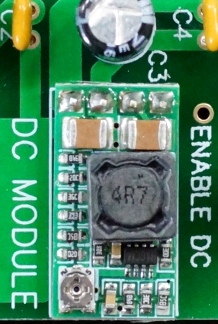 Mega 2560 Pro Green MCU - DC-DC Converter Section
