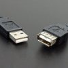 USB 2.0 Extension Cable Black - Connectionst
