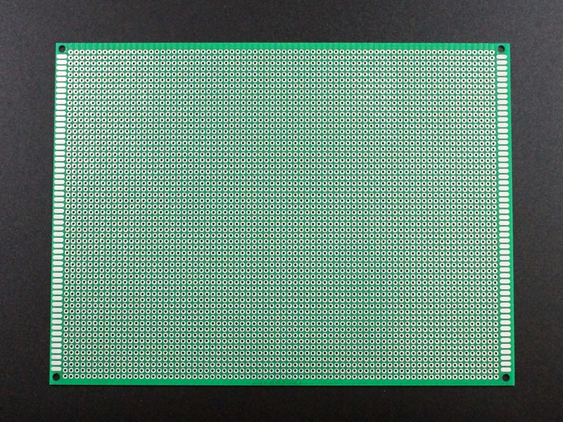 KINTRADE Prototype Simple/Double Face de 15 x 20 cm PCB étamé en aérosol épais Panneau Universel Tableau expérimental FR4 Universel 