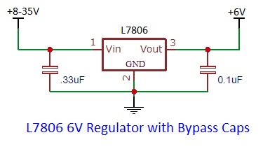 L7806 Basic Circuit