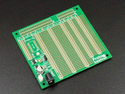 MCU Proto board with 3.3 and 5V Power