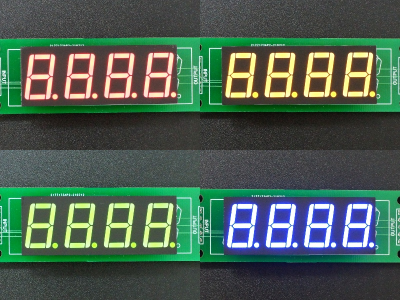 LED 7-Segment 0.56 x 4 - Color Composite