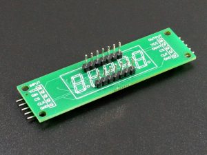 MAX7219 0.36 3-5 Digit 7-Segment Display Board - with Male Headers Installed