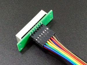 Remote Adapter for 0.36 7-Segment Display - Cable Plugged In
